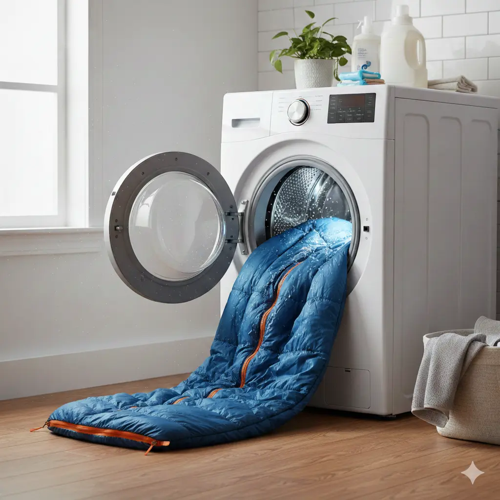 washing machine sleeping bag