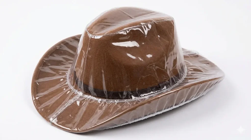 Phillips Brush cover on uniform cap